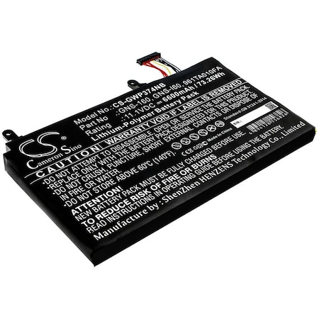 Bsc Preferred Gateway 961TA010FA Laptop and Notebook Replacement Battery CS-GWP374NB.1
